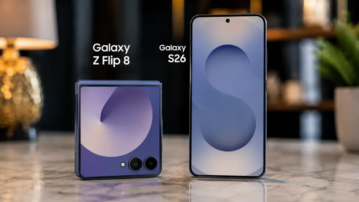 Galaxy Z Flip8 vs Galaxy S26: Pilih Ponsel Lipat Ringkas atau Flagship Konvensional?