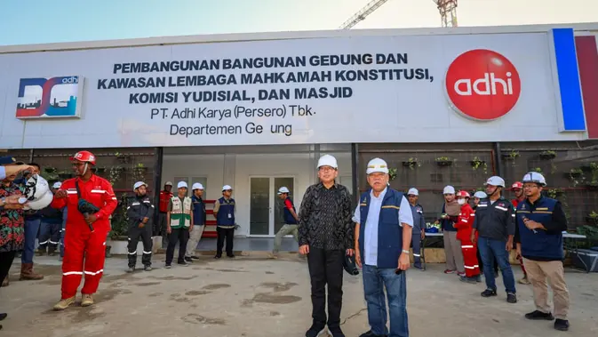 Basuki Laporkan Progres Gedung MK di IKN ke Hakim Konstitusi, Target Tuntas 2028