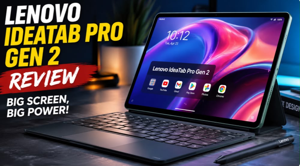 Review Lenovo Idea Tab Pro Gen 2: Tablet Tipis 6,2 mm dengan Keyboard dan Stylus di Dalam Dus