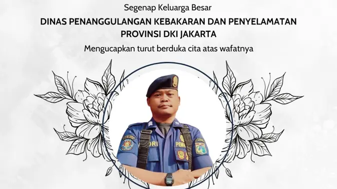 Damkar DKI Jakarta Berduka: Kepala Regu Andriyono Wafat Usai Bertugas Padamkan Kebakaran Sampah di Kramat Jati