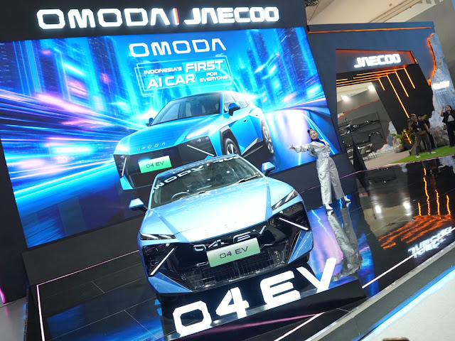 OMODA O4 EV Resmi Buka Pemesanan di Indonesia, Jadi Negara Pertama di Dunia untuk Mobil Listrik AI Ini