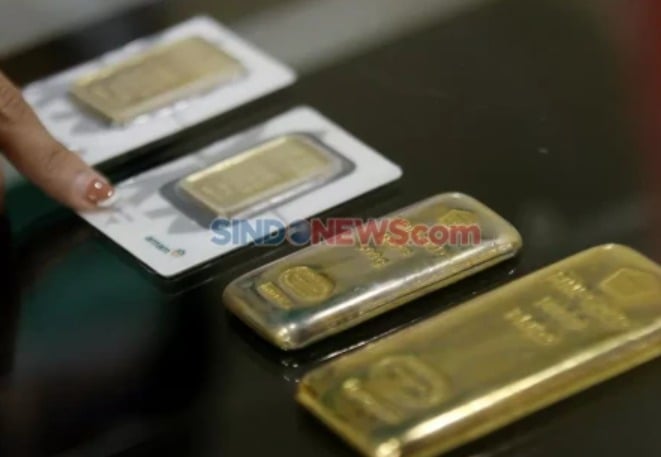 Harga Emas Antam di Akhir Pekan Tetap di Rp2,6 Juta per Gram, Buyback Ikut Stabil