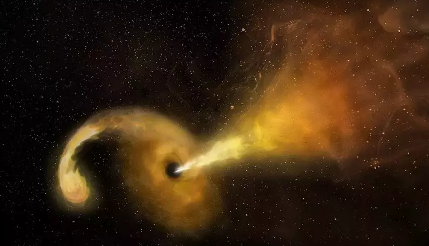 Astronom Temukan Lubang Hitam Supermasif Berkeliaran 30.000 Tahun Cahaya dari Pusat Galaksi, Rekor TDE Optik Pertama