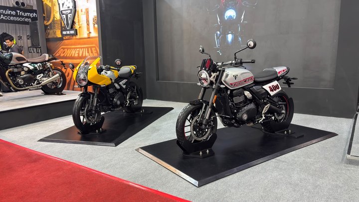 Triumph Speed Twin 1200 Cafe Racer Hanya 3 Unit di Indonesia, Thruxton 400 dan Tracker 400 Melengkapi GIIAS 2026
