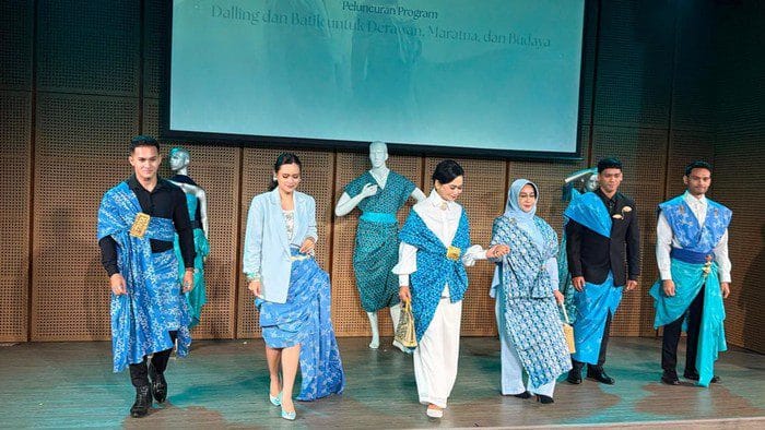 Peluncuran Batik Motif Derawan-Marataua di Jakarta, Kemenkebud: Ini Cara Merawat Ingatan Budaya