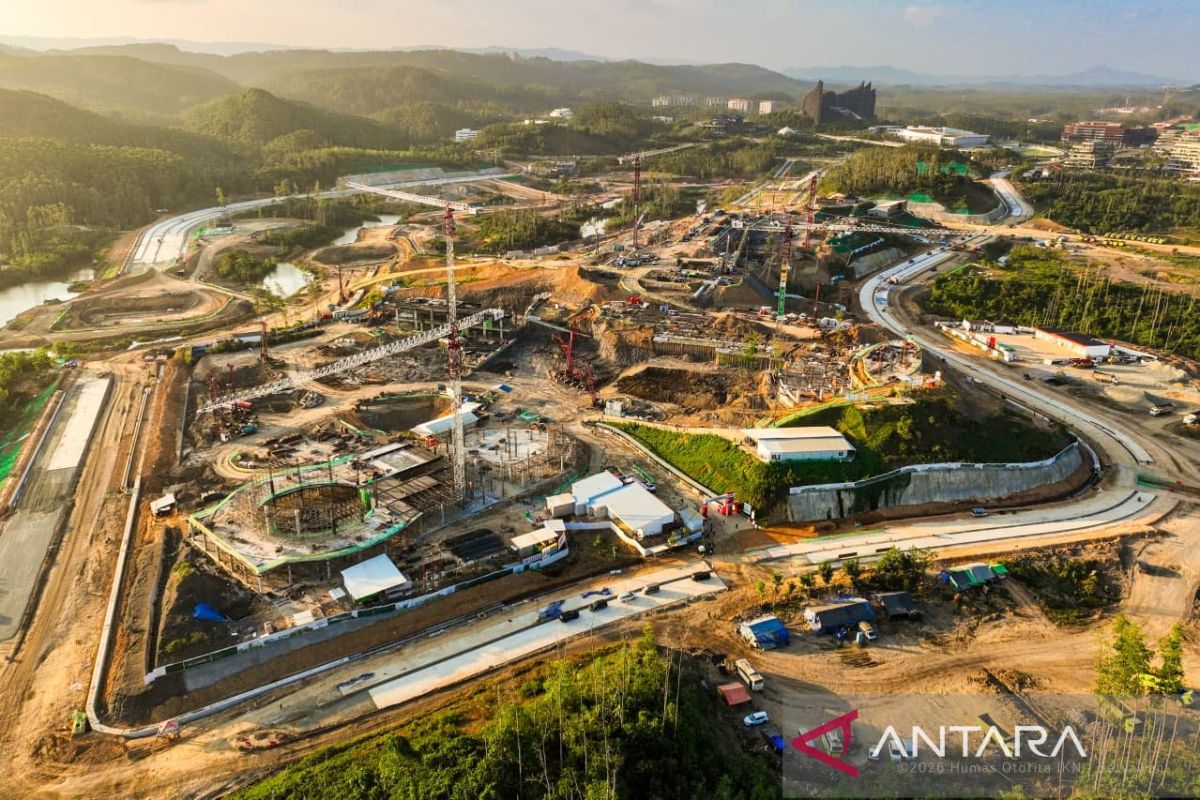 Otorita IKN Targetkan Gedung MK dan KY Rampung Desember 2027, Progres Capai 12,41 Persen