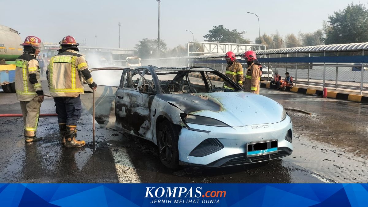 BYD Seal Terbakar di Tol Cikampek, Pabrikan Buka Suara soal Investigasi Baterai