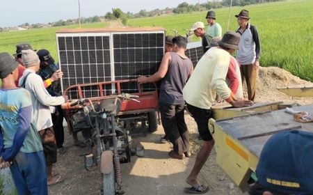 Pompa Surya Kementerian PU Selamatkan 250 Hektare Sawah Majalengka dari Kekeringan