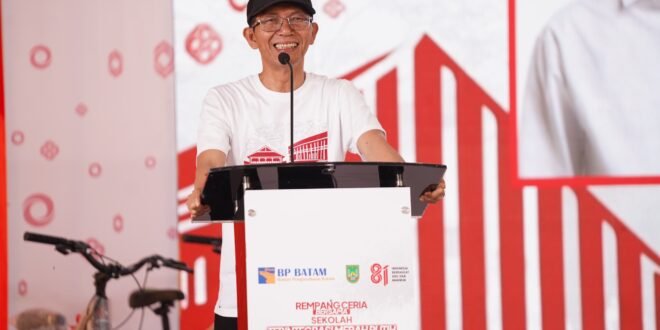 Rempang Ceria Warnai Pekan Kemerdekaan di Sekolah Terintegrasi Merah Putih, Kepala BP Batam Ajak Anak-Anak Terus Bermimpi