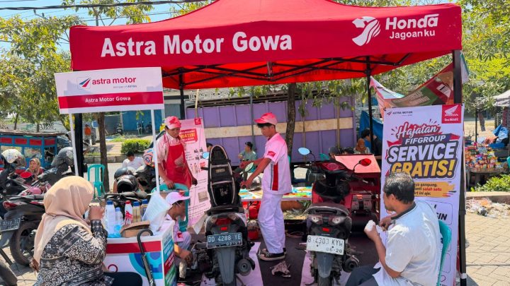 Hajatan FIF Gowa: Honda Bawa Servis Gratis dan Motor Listrik, Ini yang Bisa Dinikmati Pengunjung
