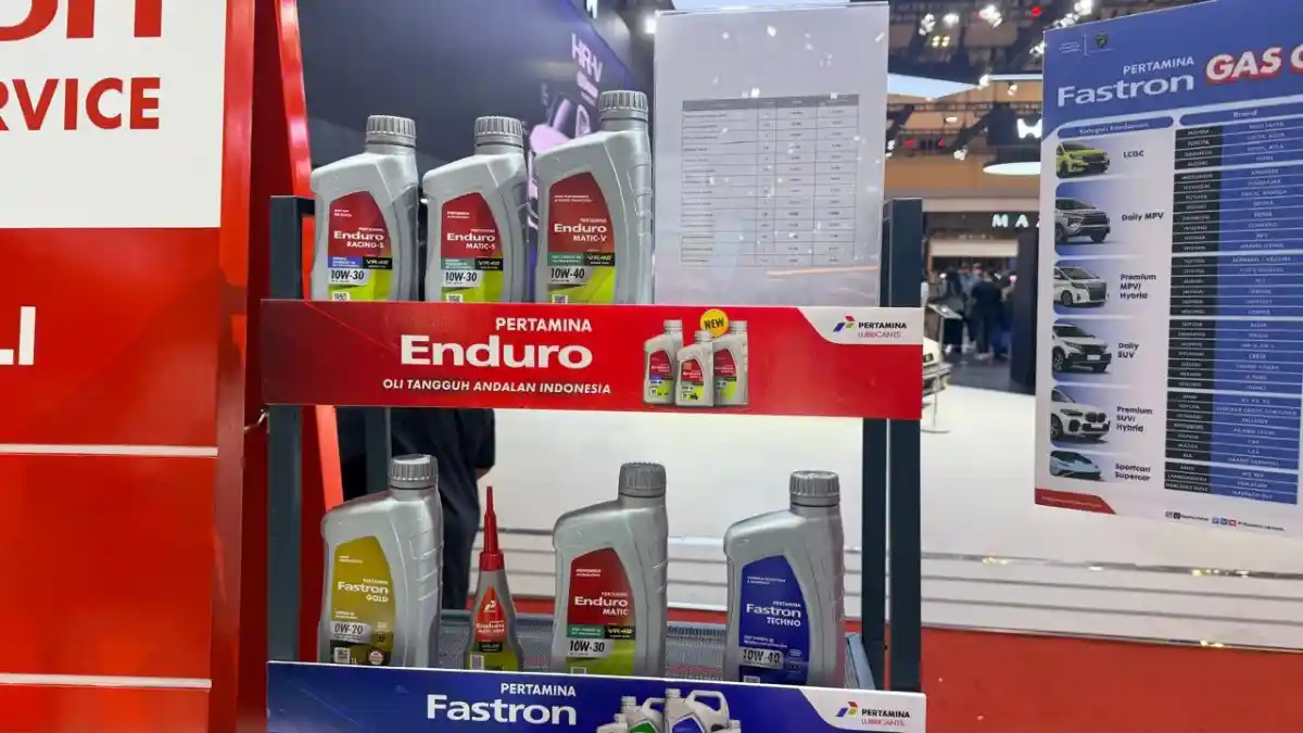 Promo Oli Motor Pertamina di GIIAS 2026: Enduro Matic Bisa Didapat Mulai Rp42 Ribu