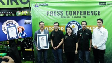 Tekiro Mechanic Competition 2026 Catat Rekor Dunia, 89 Ribu Siswa SMK Unjuk Kemampuan Otomotif