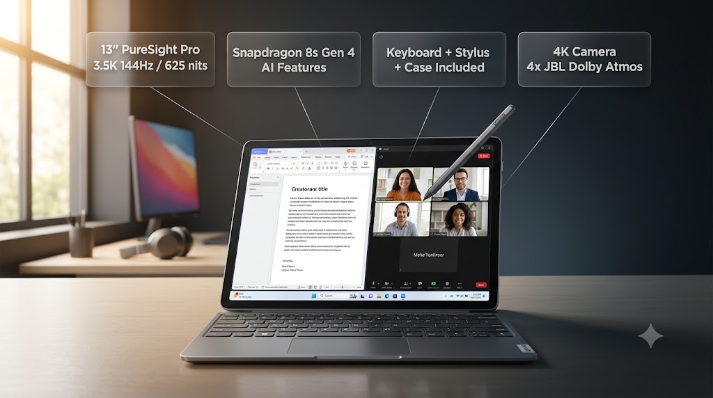 Review Lenovo IdeaTab Pro Gen 2: Tablet 13 Inci Rp 9 Jutaan yang Berani Menantang Laptop