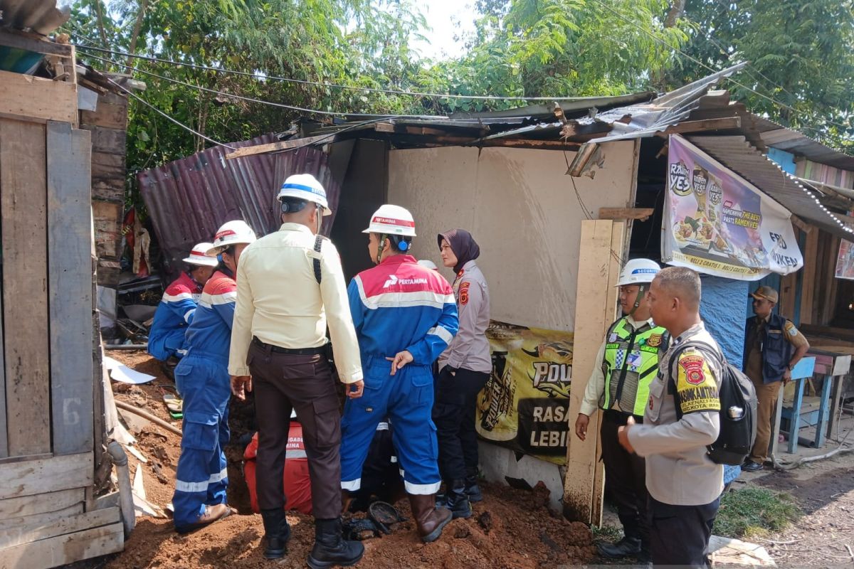 Pertamina EP Jambi Temukan Kebocoran Pipa Trunkline di Jalan Lintas Sumatera, Sempat Keluar ke Drainase