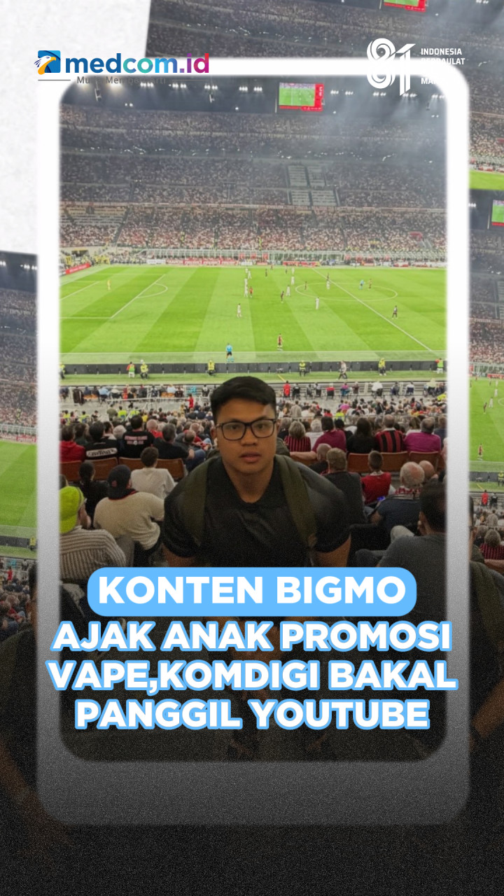 Komdigi Panggil YouTube Usai Konten Bigmo Libatkan Anak Promosi Vape, Terancam Pidana 10 Tahun