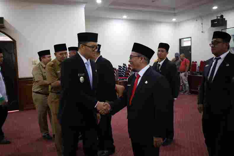 Wawako Tanjungbalai Muhammad Fadly Abdina Lantik 17 Pejabat Administrator, Pengawas, dan Kepala Puskesmas