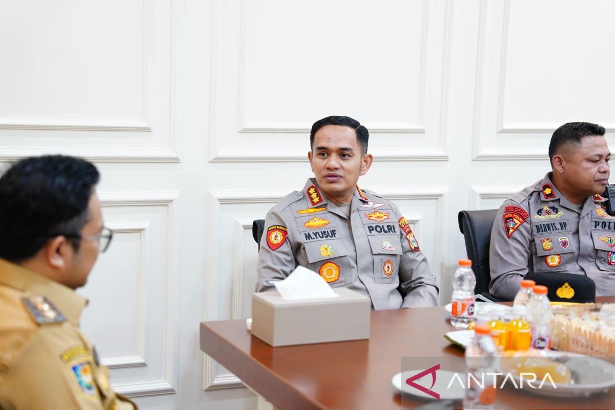 Kapolresta Gowa yang Baru Kombes Pol Muh Yusuf Usman Silaturahmi ke Wabup Darmawangsyah Muin, Perkuat Sinergi Jaga Kamtibmas