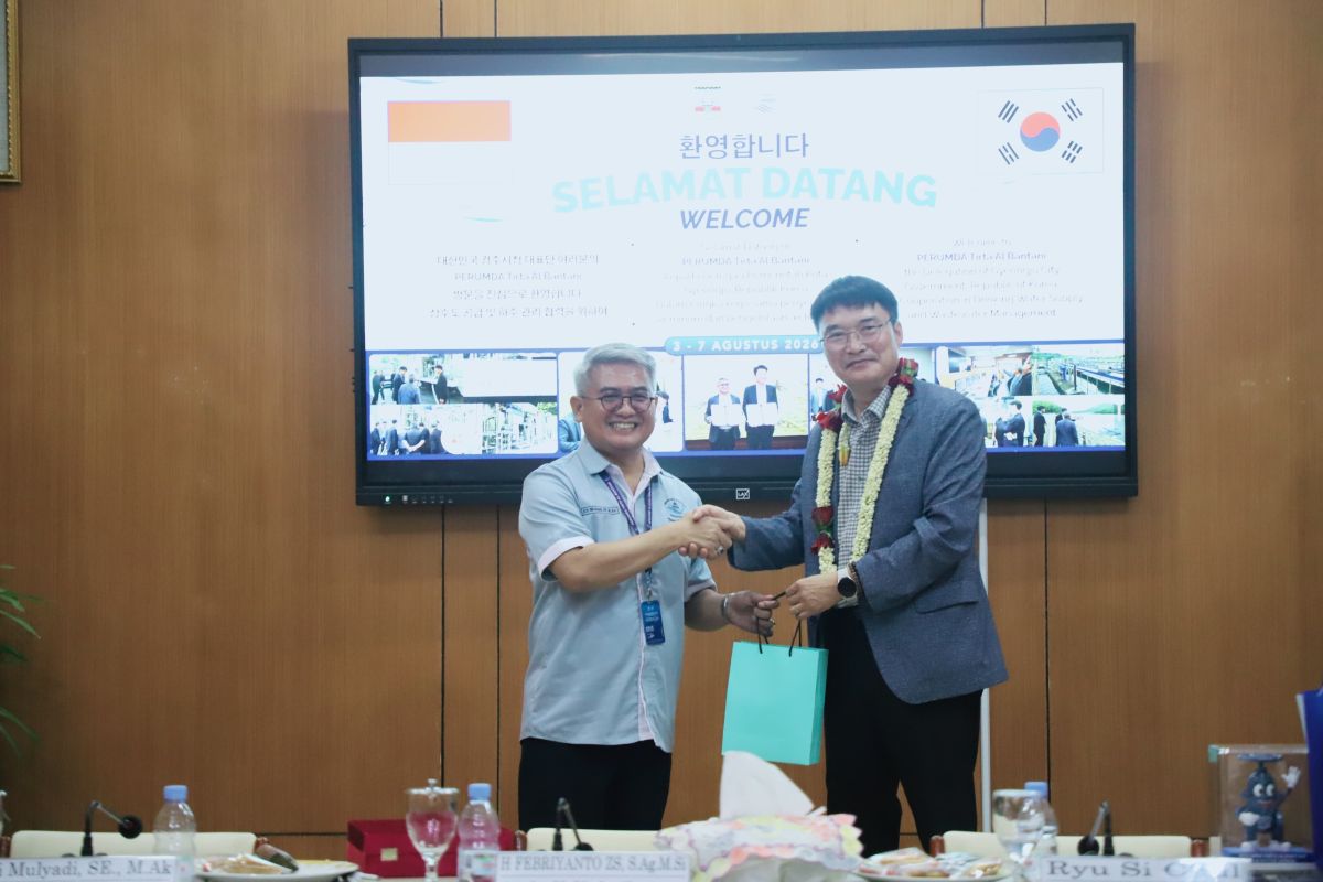 Perumda Tirta Albantani Terima Hibah SPAM Mobile dari Korea Selatan, 10 Unit Disiapkan untuk 10 Titik Sumber Air di Pesisir Serang