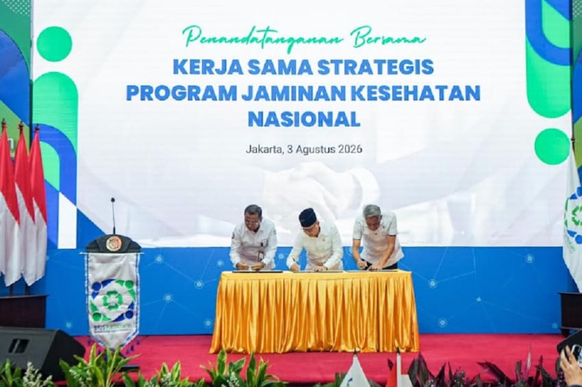 Kemensos dan BPJS Kesehatan Teken MoU Integrasi Data Penerima Bantuan Iuran Jaminan Kesehatan