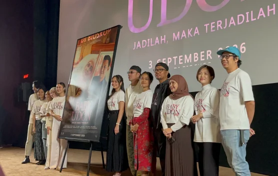 Kisah Fanny Kondoh dan Bayi Tabung Diangkat ke Layar Lebar, Trailer Film Baby Udon Resmi Dirilis di Jakarta