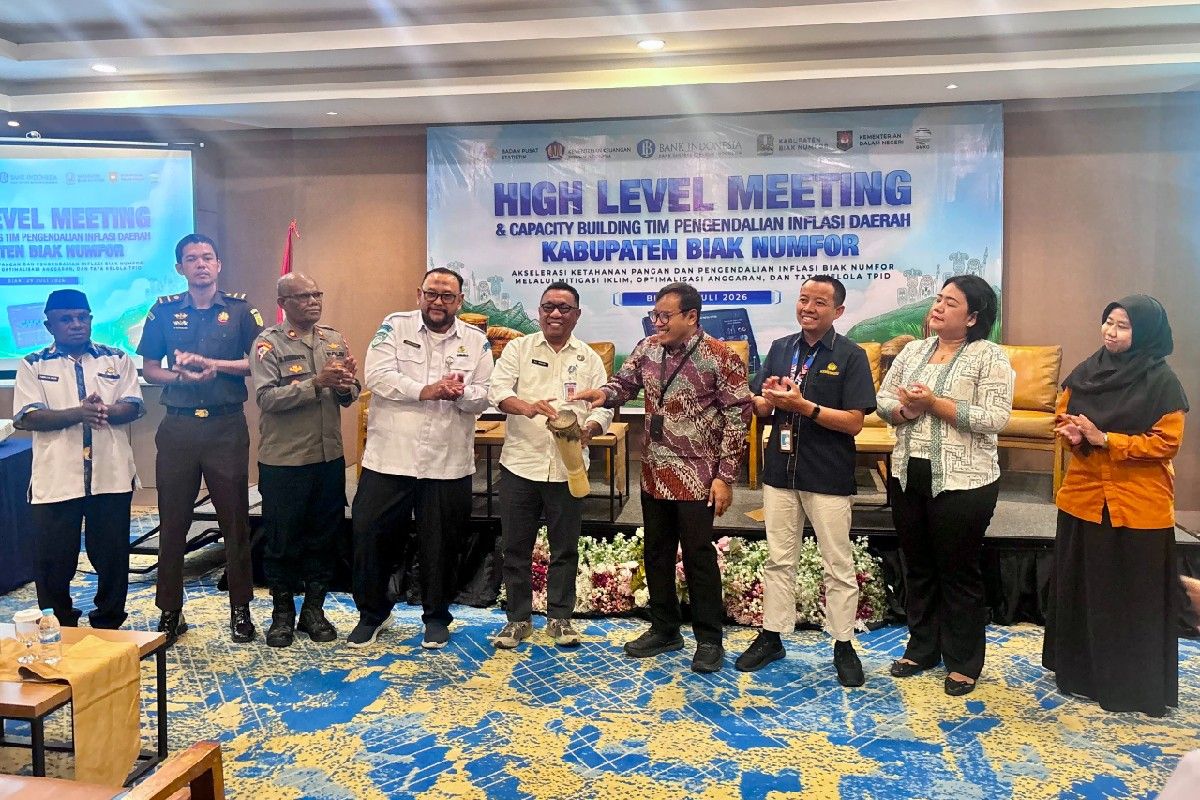 BI Papua Dorong TPID Biak Numfor Perkuat Ketahanan Pangan Lokal demi Jaga Stabilitas Harga