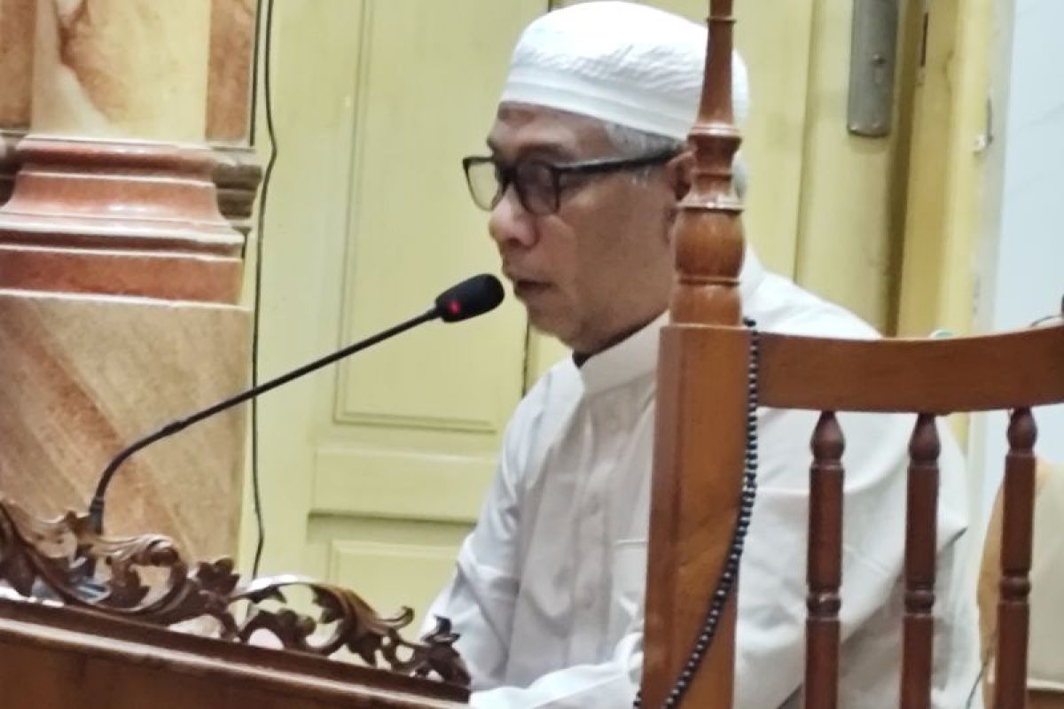 Guru Haji Saiful Anshari Ingatkan Jamaah Masjid Assa'adah Banjarmasin agar Doa dan Ikhtiar Tidak Timpang