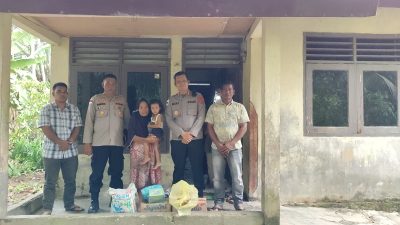 Kapolres Aceh Selatan Kunjungi Janda Eks Kombatan GAM di Kluet Utara, Janji Rehab Rumah dan Bantu Modal UMKM