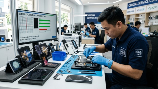 Estimasi Biaya Ganti Layar HP Lipat 2026: Samsung Z Fold Bisa Tembus Rp 13 Juta