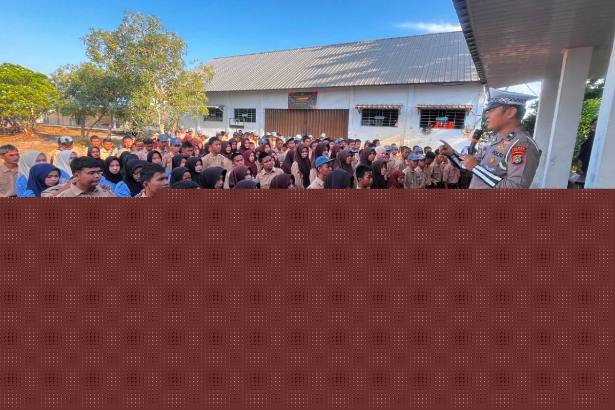 Polres Bangka Tengah Catat 65 Pelanggaran Knalpot Brong dari Dua Sekolah, 54 Kendaraan Tak Laik Jalan