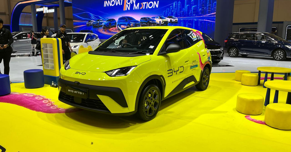 BYD Atto 1 Standard Rp 199 Juta di GIIAS 2026, Cicilan Kredit Mulai Rp 3 Juta dari Shinhan Indonesia