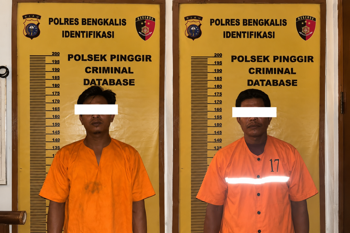 Dua Pengusaha Ayam di Bengkalis Diamankan Polisi Usai Aniaya Relawan Dapur MBG, Pemicunya Soal Pasokan