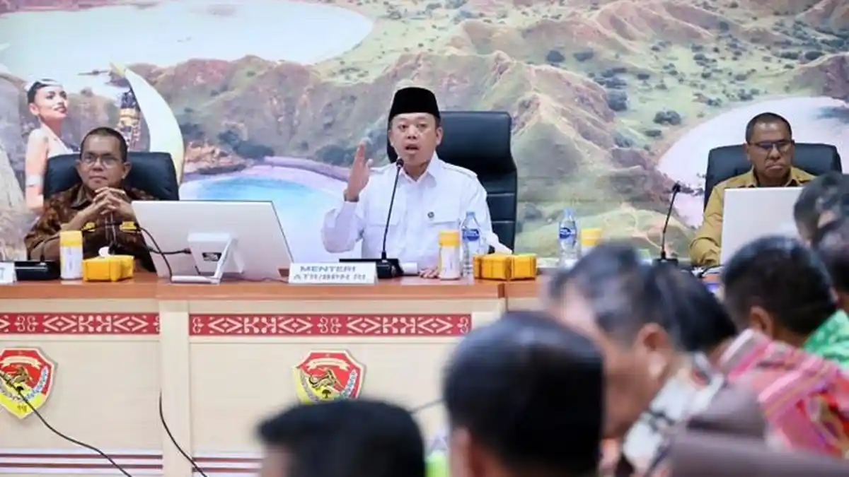 7.018 Bidang Tanah Rumah Ibadah di NTT Belum Semua Bersertipikat, Menteri ATR/BPN Minta Pemda Percepat