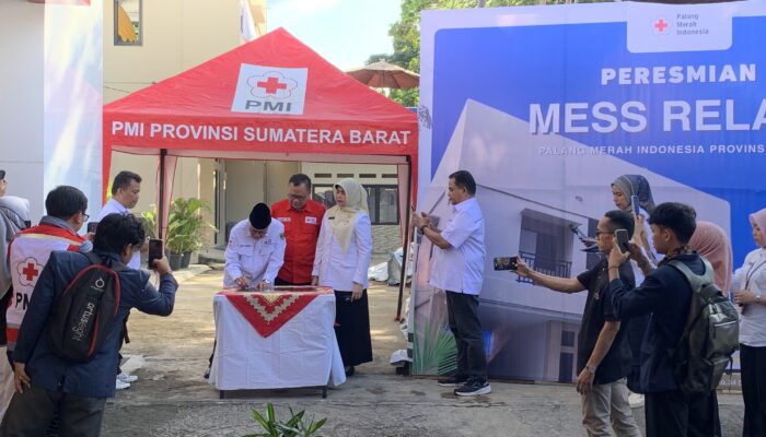 Mess Relawan PMI Sumbar Resmi Beroperasi, Fasilitas Istirahat Setara Hotel untuk Garda Terdepan Penanganan Bencana