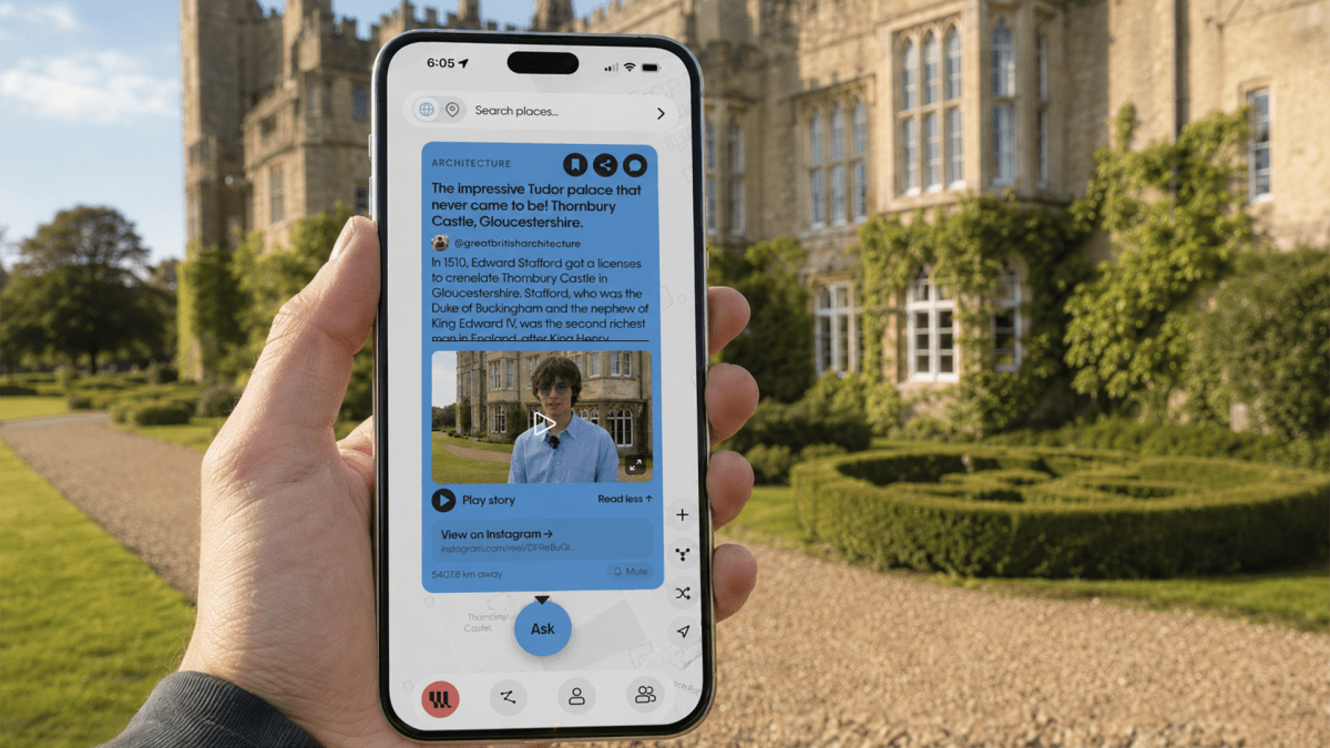 Wrinkles, Aplikasi AI yang Ubah Sekeliling Anda Jadi Pemandu Wisata Audio Interaktif