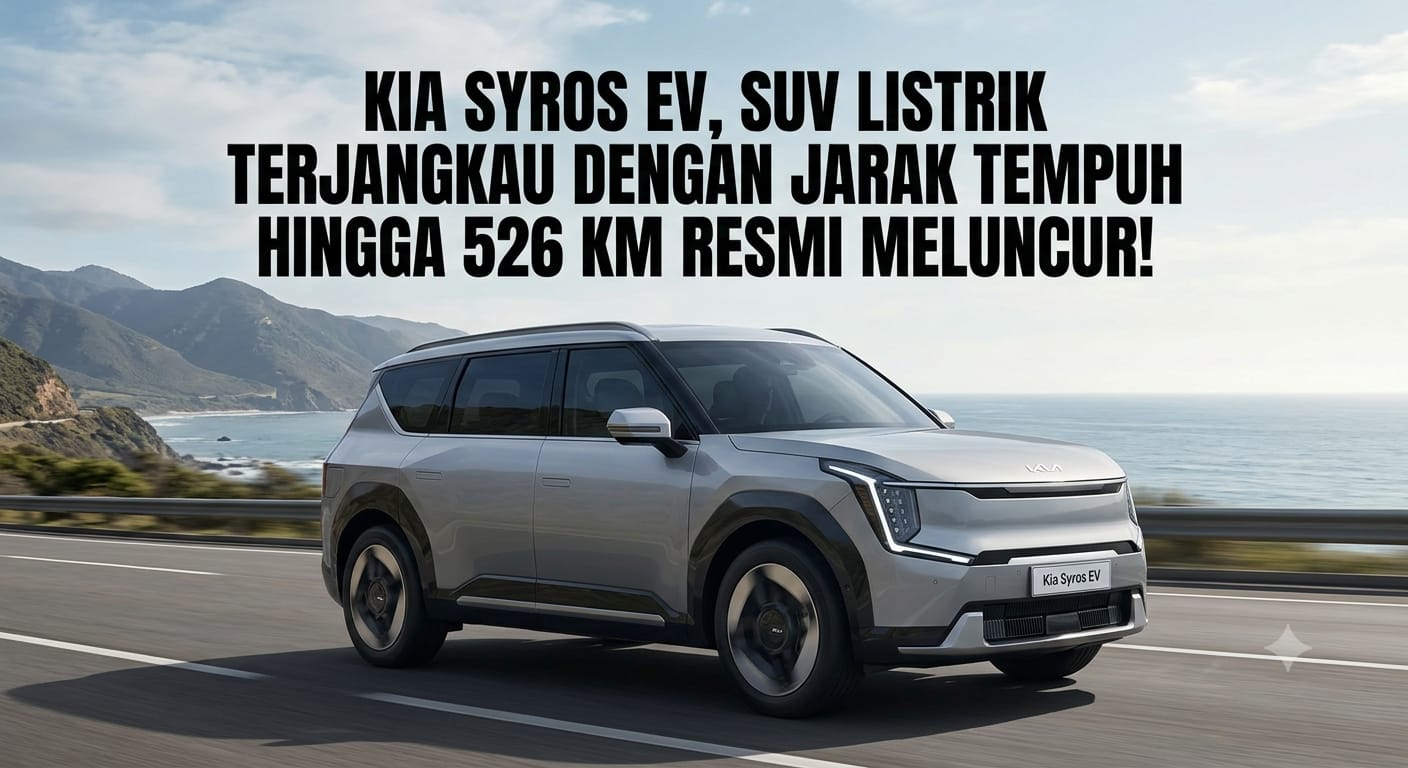 Kia Syros EV Meluncur di India: Jarak Tempuh 526 Km, Harga Mulai Rp 250 Jutaan