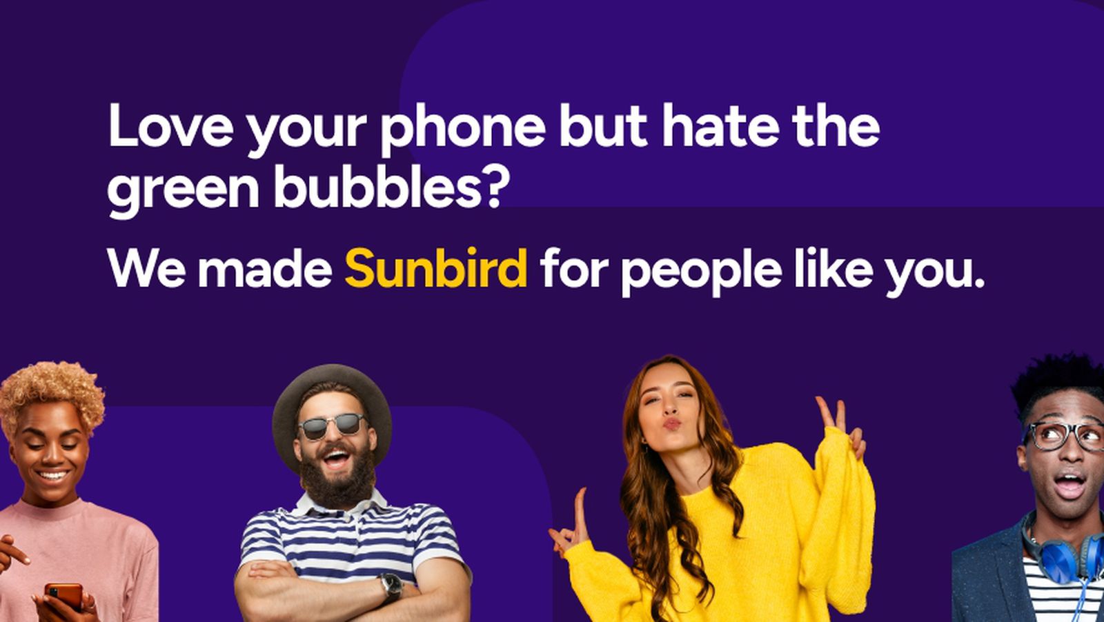 Aplikasi Sunbird Kembali ke Google Play Store, Ubah Pesan Android Jadi Gelembung Biru ala iMessage