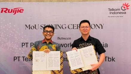 Telkom Gandeng Ruijie Networks, Andalkan Solusi Jaringan Anyar untuk Pelanggan Korporasi