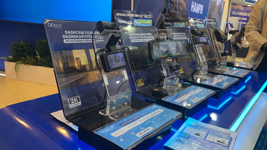Hands-on Dekkalive Trio di GIIAS 2026: Dashcam Online yang Bisa Intip Mobil dari Jauh