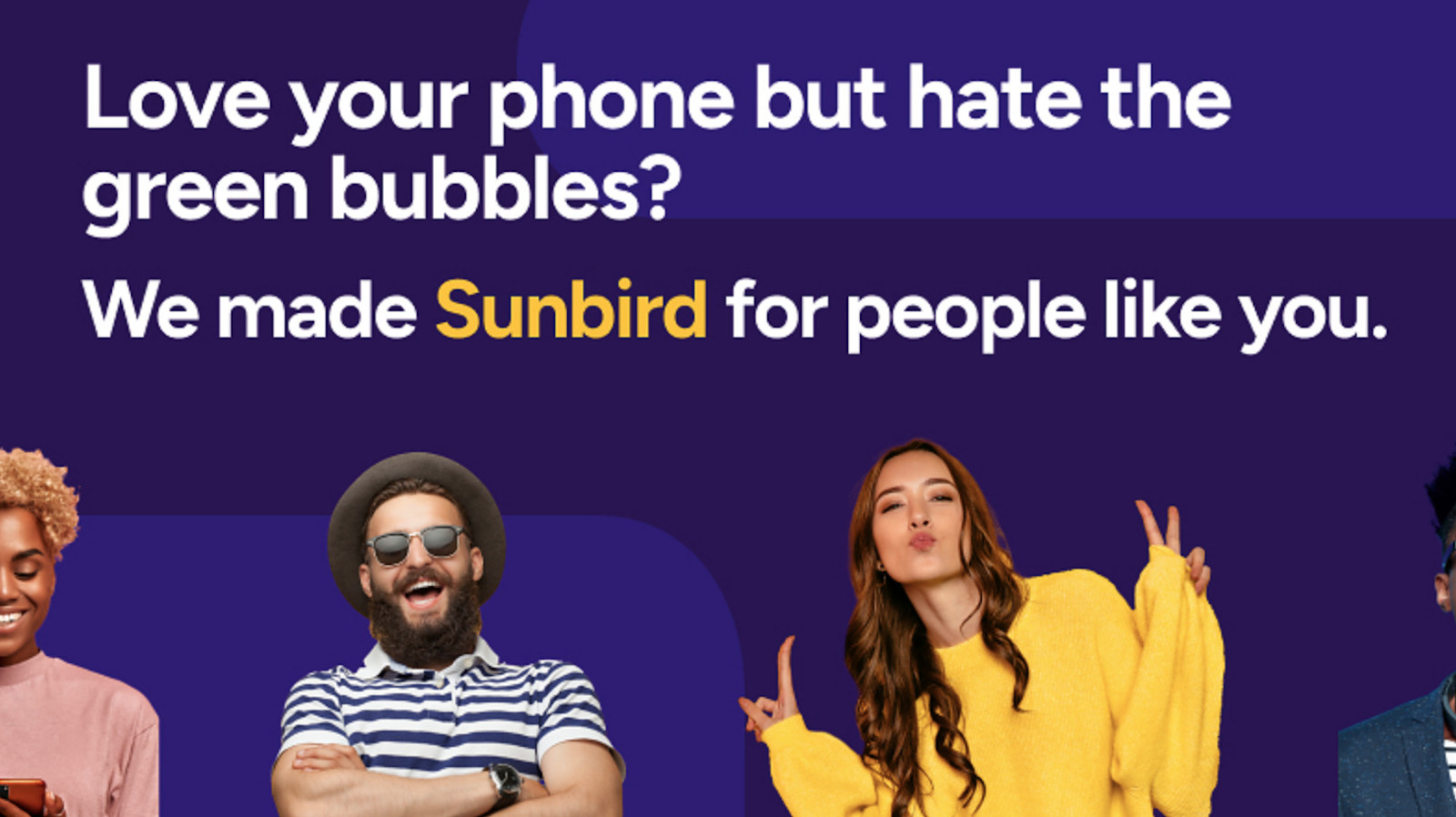 Aplikasi Sunbird Kembali ke Play Store, Ubah Bubble Chat Android Jadi Biru ala iPhone