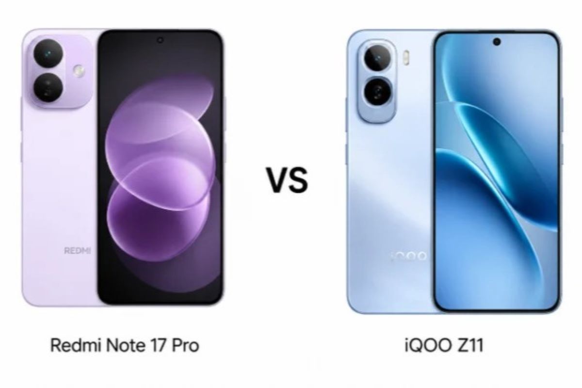 Redmi Note 17 Pro vs iQOO Z11: Baterai Raksasa 9000mAh vs Performa Gaming dan Kamera 4K