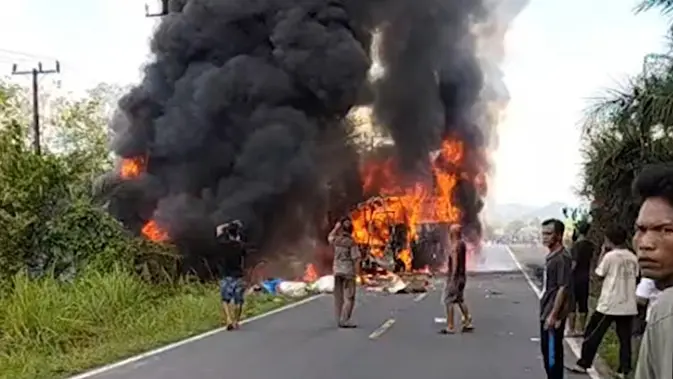 Polres Muratara Tetapkan Dua Direktur Bus ALS dan Truk Tangki sebagai Tersangka Kecelakaan Maut 19 Tewas