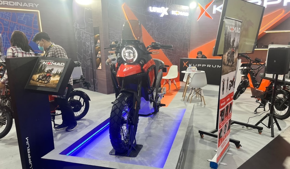 Kupprum NOMAD 200 Km/Jam Muncul di GIIAS 2026, Motor Listrik Adventure Dual-Purpose Siap Uji