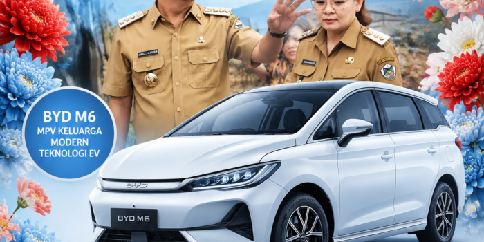 BYD M6 Jadi Kendaraan Operasional TIFF 2026, Dukungan BYD Indonesia untuk Tomohon