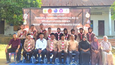 Delapan Santri Misbahul Ulum Lhokseumawe Berlaga di Jambore Nasional XII 2026, Perdana dalam Sejarah Pesantren