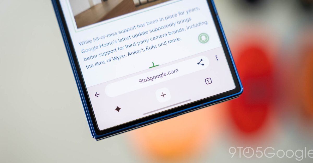 Chrome Android Uji Coba Desain Dual Bar dengan Tombol Gemini, Ini Tampilannya