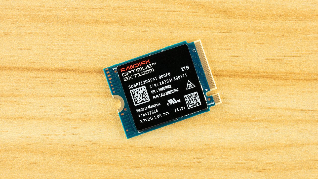 Sandisk Optimus GX 7100M 2TB: SSD M.2 2230 Tercepat untuk Steam Deck dan ROG Ally
