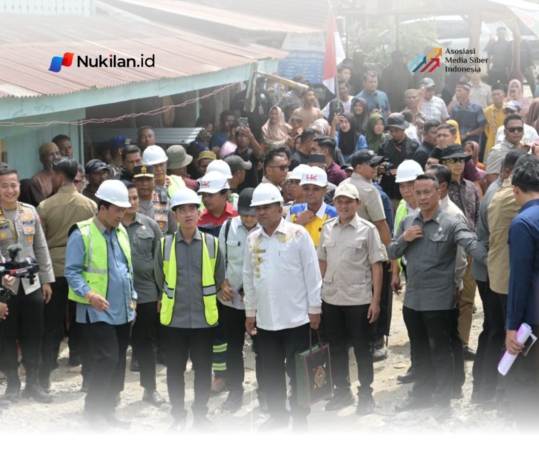 Wagub Aceh Fadhlullah Dampingi Wapres Gibran Tinjau Jembatan Lumut di Aceh Tengah dan Jembatan Kendawi di Gayo Lues