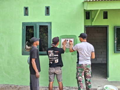 Personel TMMD Ke-129 Kodim 0412/LU Rampungkan Prasasti RTLH untuk Wagiyem di Sungkai Utara, Simbol Negara Hadir untuk Warga