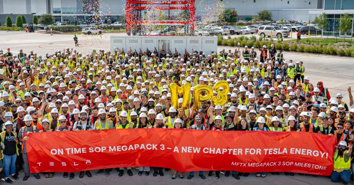 Tesla Megapack 3 Resmi Diproduksi Massal, Kapasitas Naik 28% Per Unit