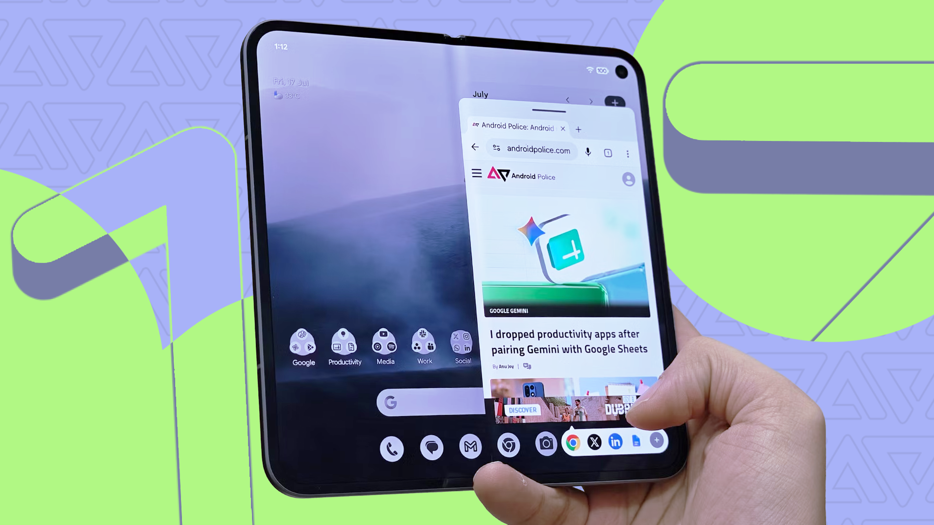 Android Kini Uji Coba Fitur App Handle untuk Layar Lipat, Navigasi Multi-Aplikasi Makin Mudah